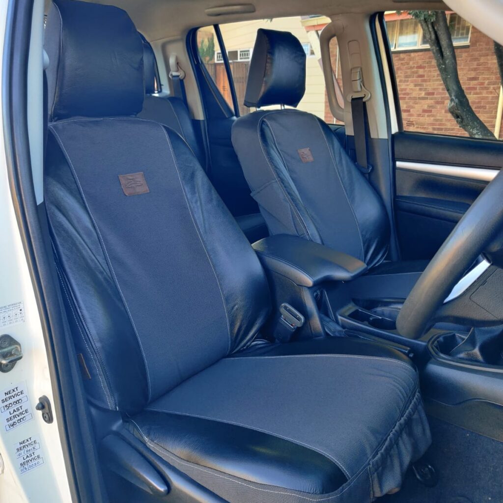 GD6 Double Cab leather seat covers