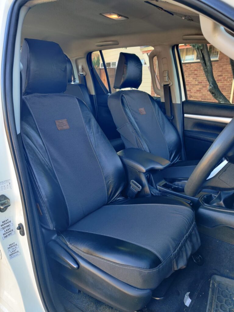 GD6 Double Cab leather seat covers